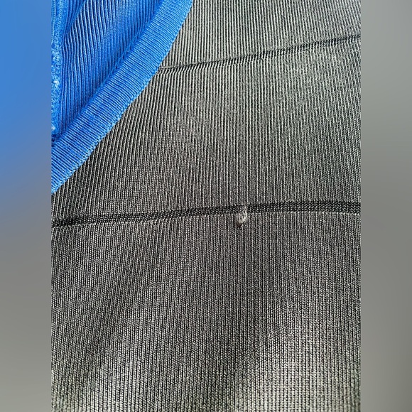 Flattering INC dress size S, black and blue dress - Picture 3 of 6